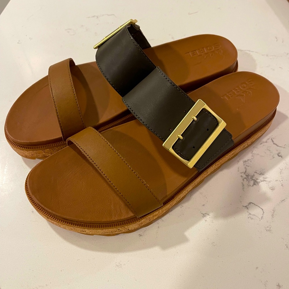 Sorel Roaming Buckle Slide Size 11